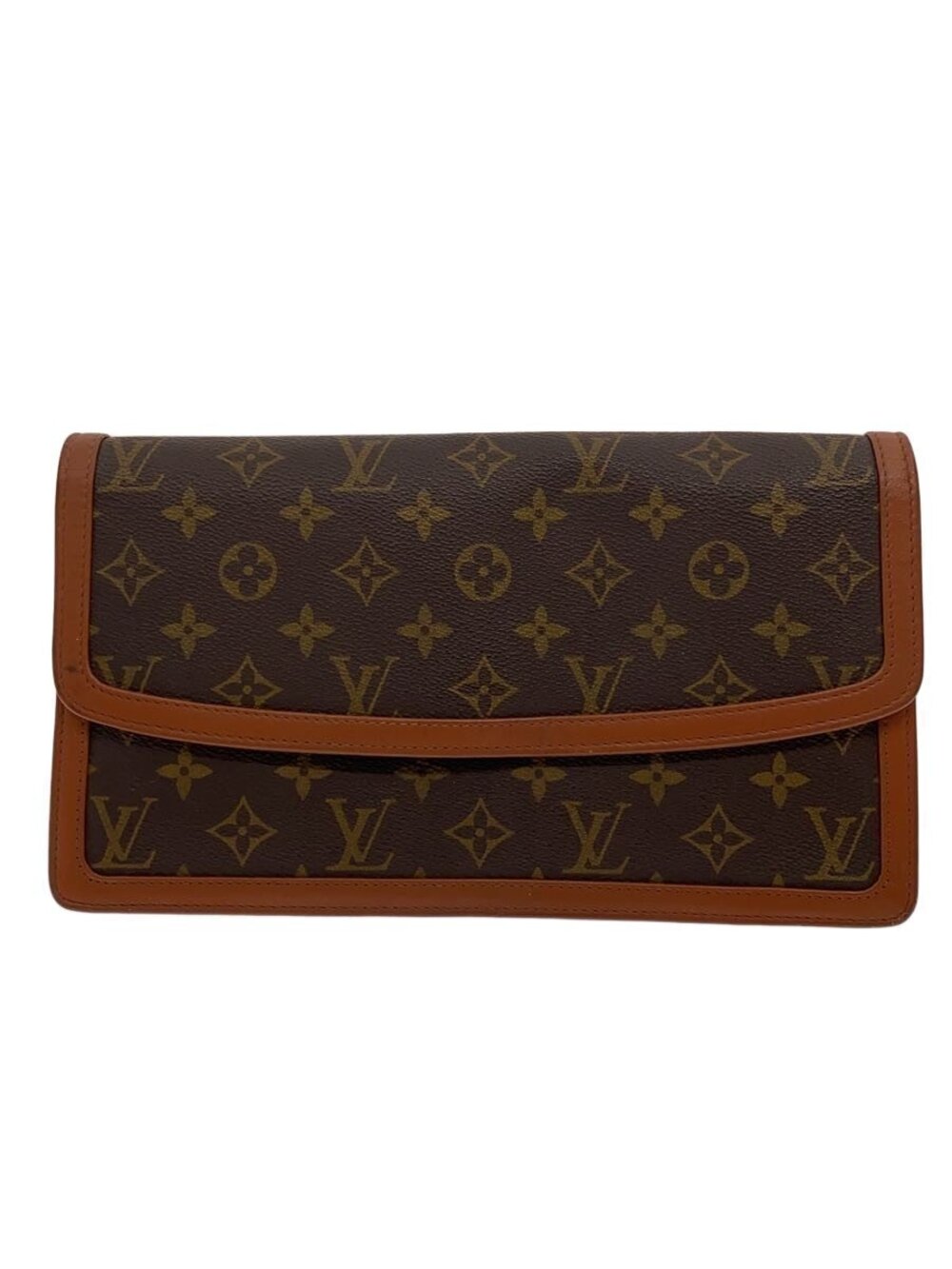 LOUIS VUITTON Pochette Dam Monogram Canvas Brown